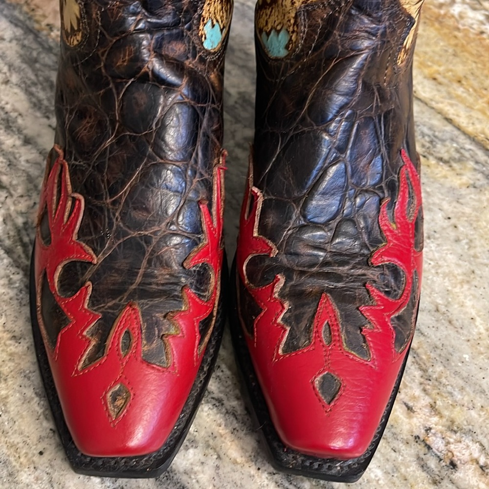 KURTMAN Handmade leather boots very unique - Picture 6 of 14